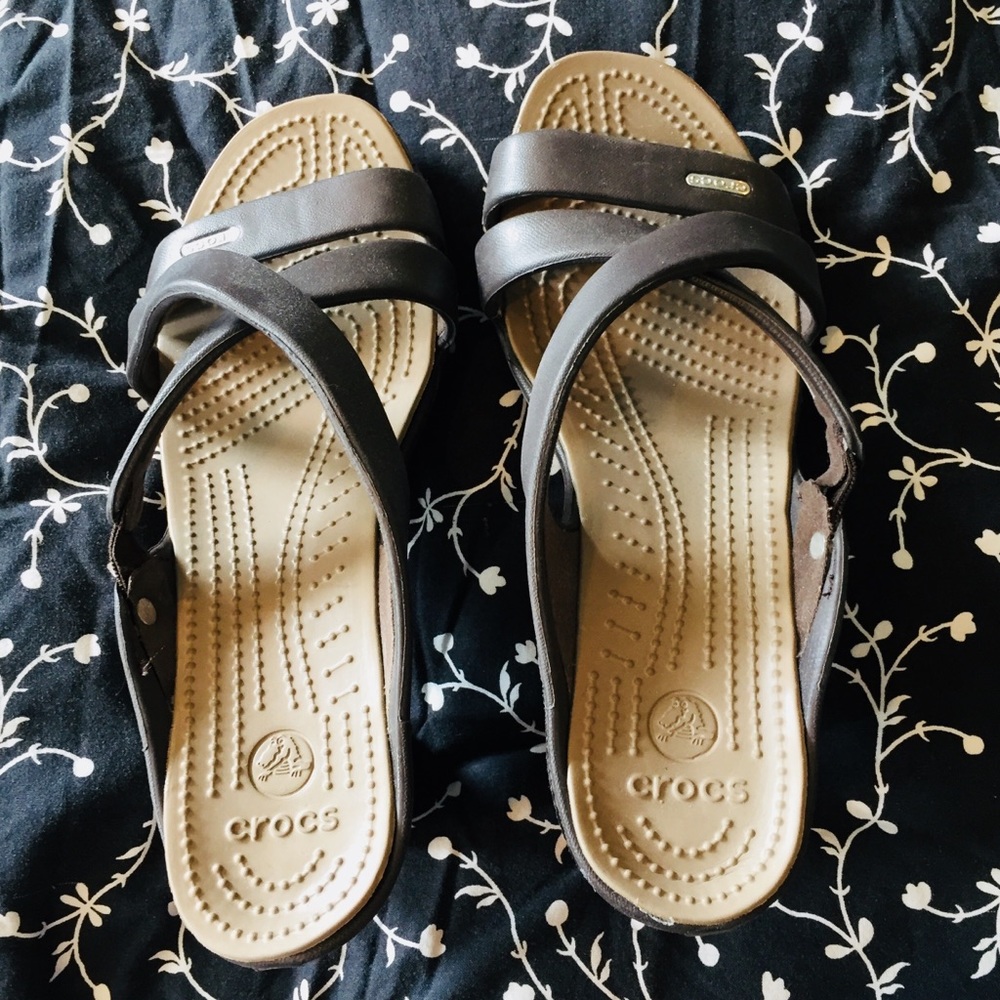 Crocs high heels